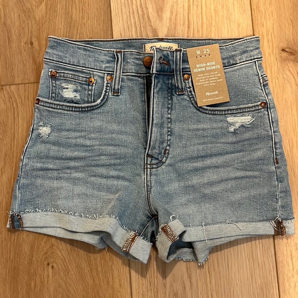 Madewell Highrise Denim Shorts